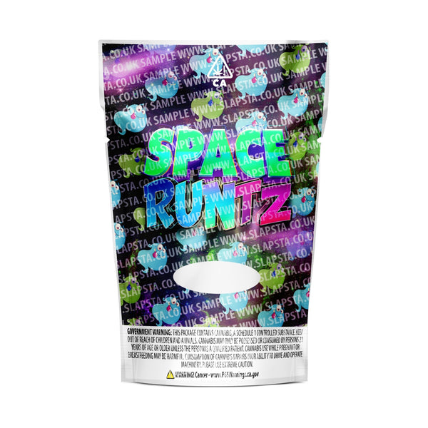 Space Runtz Mylar Pouches Pre-Labeled - SLAPSTA