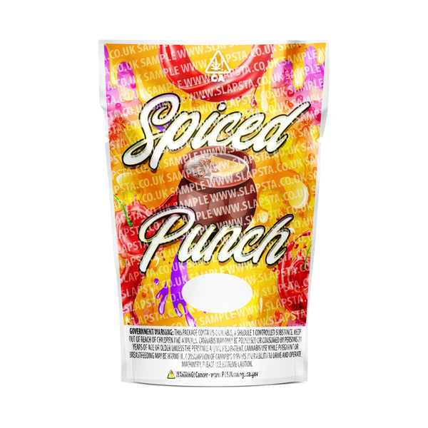 Spiced Punch Mylar Pouches Pre-Labeled - SLAPSTA