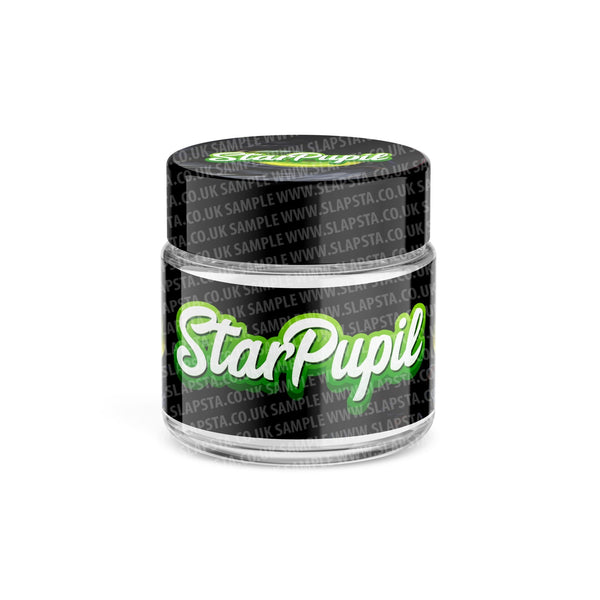 Star Pupil Glass Jars Pre-Labeled - SLAPSTA
