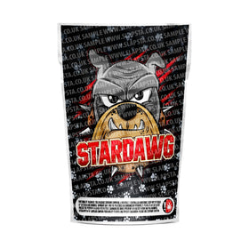 Sachets Mylar Stardawg pré-étiquetés