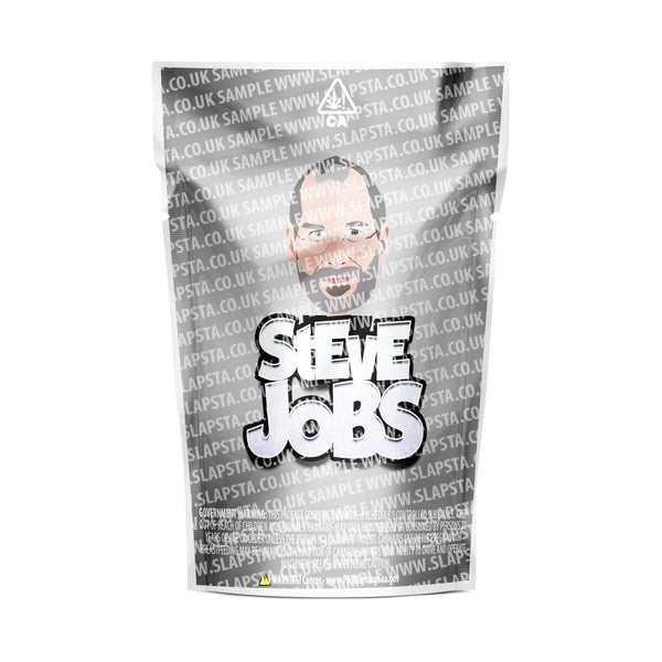 Steve Jobs Mylar Pouches Pre-Labeled - SLAPSTA