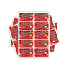Strawberry Cough Rectangle / Pre - Roll Labels - Pre - Roll (10.16cm x 6.7cm)