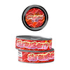 Strawberry Glue Pre-Labeled 3.5g Self-Seal Tins - SLAPSTA