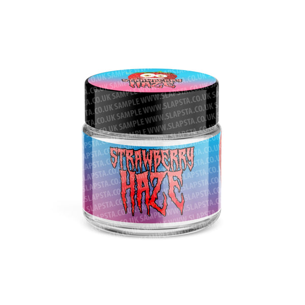 Strawberry Haze Glass Jars Pre-Labeled - SLAPSTA