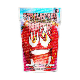 Sachets Mylar pré-étiquetés Strawberry Haze