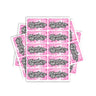 Strawberry Milkshake Rectangle / Pre - Roll Labels - Pre - Roll (10.16cm x 6.7cm)