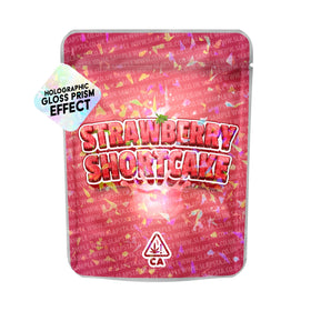 Sachets Mylar SFX Strawberry Shortcake pré-étiquetés 