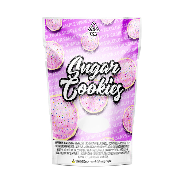 Sugar Cookies Mylar Pouches Pre-Labeled - SLAPSTA