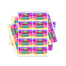 Sunset Mints Rectangle / Pre - Roll Labels - Pre - Roll (10.16cm x 6.7cm)