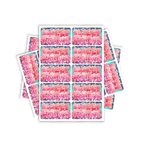 Sweet Zkittlez Rectangle / Pre-Roll Labels