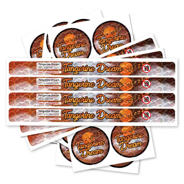 Tangerine Dream Pre - Labeled 3.5g Self - Seal Tins - 60pcs