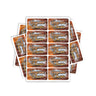 Tangerine Dream Rectangle / Pre - Roll Labels - Pre - Roll (10.16cm x 6.7cm)