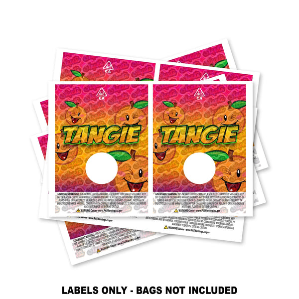 Tangie Mylar Bag Labels ONLY - SLAPSTA