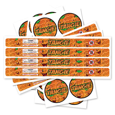Tangie Pre - Labeled 3.5g Self - Seal Tins - 60pcs