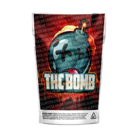 Sachets Mylar THC Bomb pré-étiquetés