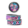 The Soap Pre - Labeled 3.5g Self - Seal Tins - 60pcs