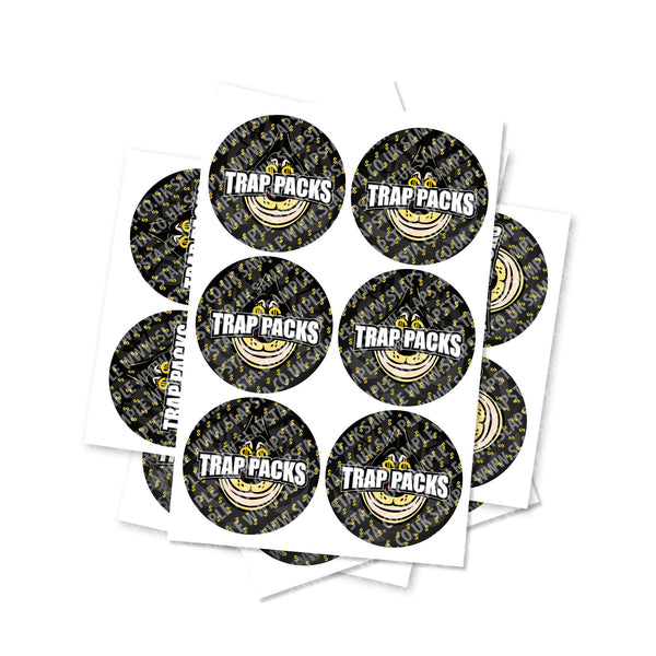 Trap Packs Circular Stickers - SLAPSTA