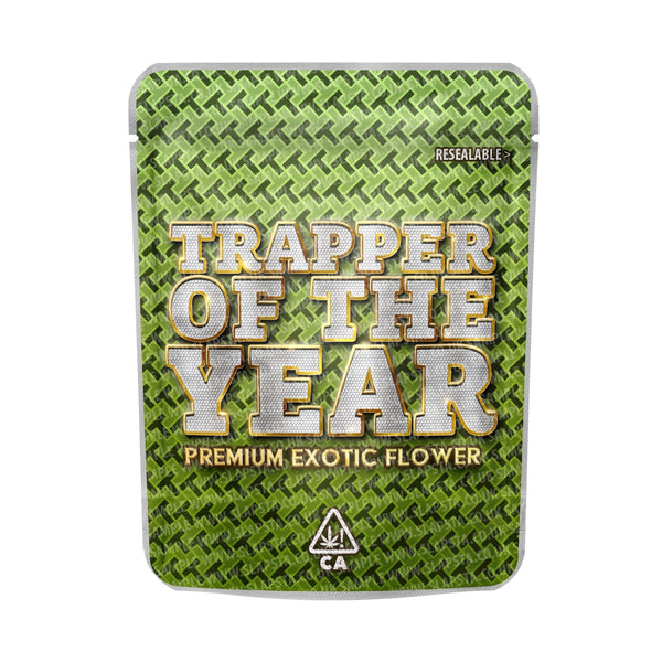 Trapper Of The Year Mylar Pouches Pre-Labeled - SLAPSTA