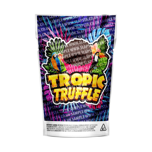 Tropic Truffle Mylar Pouches Pre-Labeled - SLAPSTA