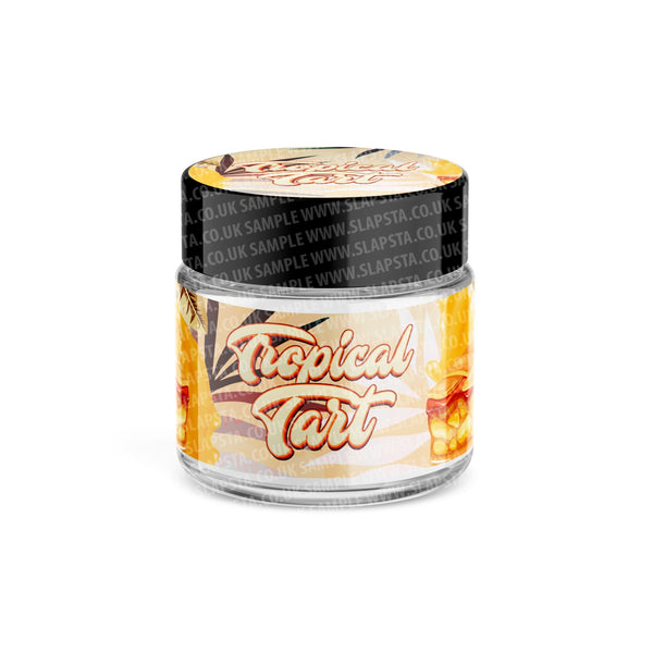 Tropical Tart Glass Jars Pre-Labeled - SLAPSTA