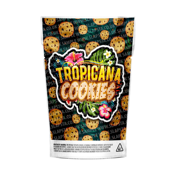 Tropicana Cookies Mylar Pouches Pre-Labeled - SLAPSTA