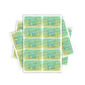 Turtle Pie Rectangle / Pre - Roll Labels - Pre - Roll (10.16cm x 6.7cm)