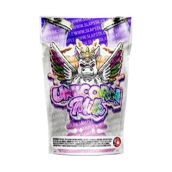 Unicorn Milk Mylar Pouches Pre-Labeled - 3.5g (1/8oz) / No / 16pcs