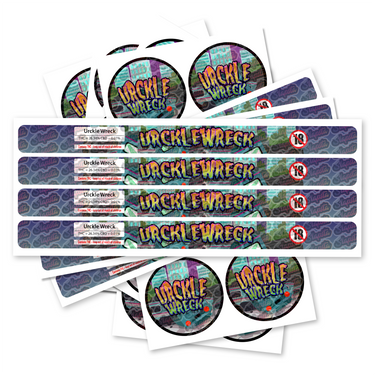 Urckle Wreck Pre - Labeled 3.5g Self - Seal Tins - 60pcs
