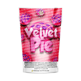 Velvet Pie Mylar Pouches Pre-Labeled