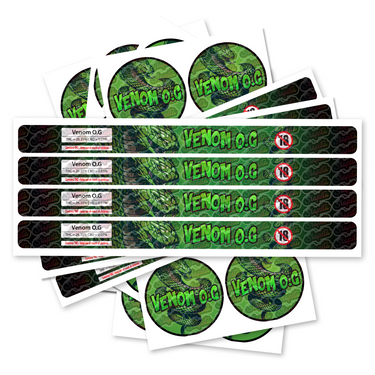 Venom OG Pre - Labeled 3.5g Self - Seal Tins - 60pcs
