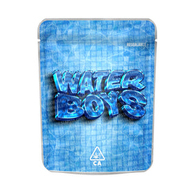 Pochettes Mylar Water Boyz pré-étiquetées