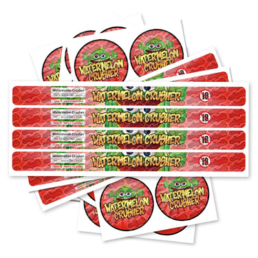Watermelon Crusher Pre - Labeled 3.5g Self - Seal Tins - 60pcs