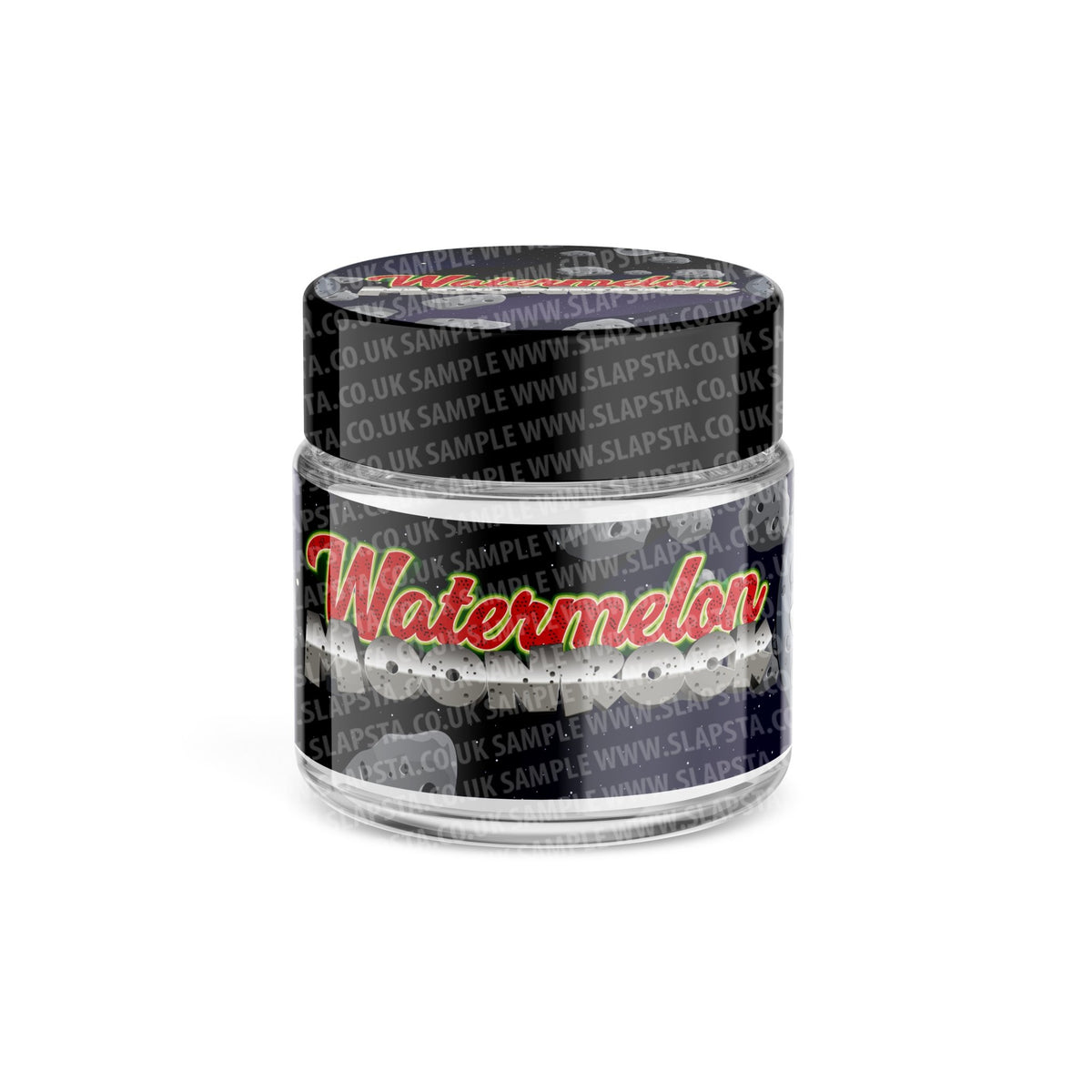 SLAPSTA - Watermelon Moonrocks Glass Jars Pre-Labeled