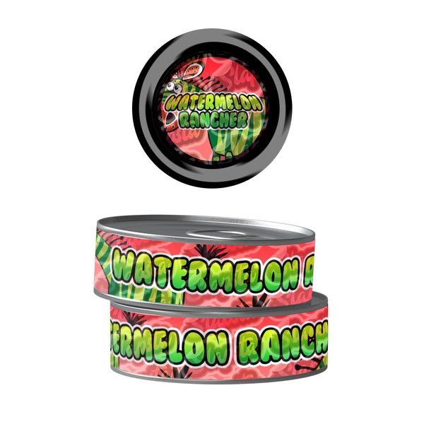 Watermelon Rancher Pre-Labeled 3.5g Self-Seal Tins - SLAPSTA