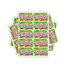 Watermelon Zkittlez Rectangle / Pre - Roll Label - Pre - Roll (10.16cm x 6.7cm)