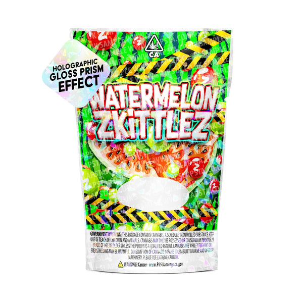 Watermelon Zkittlez SFX Mylar Pouches Pre-Labeled - SLAPSTA