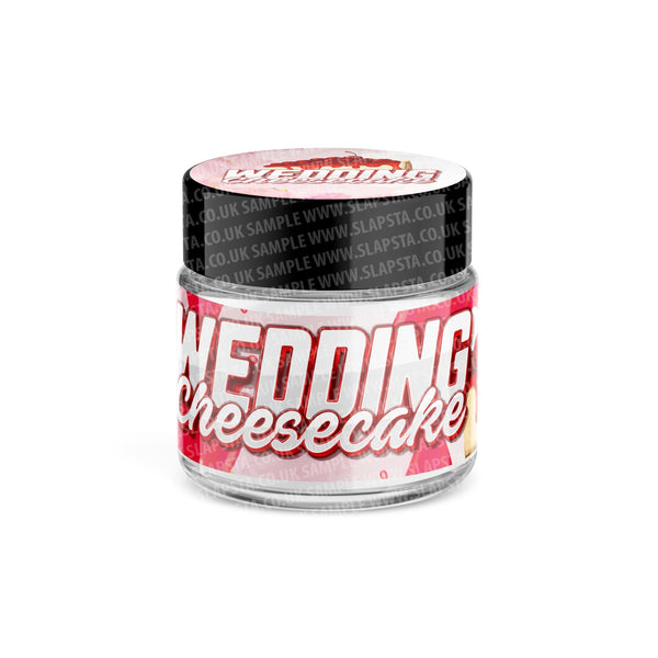 Wedding Cheesecake Glass Jars Pre-Labeled - SLAPSTA