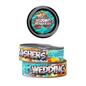 Wedding Crashers Pre-Labeled 3.5g Self-Seal Tins