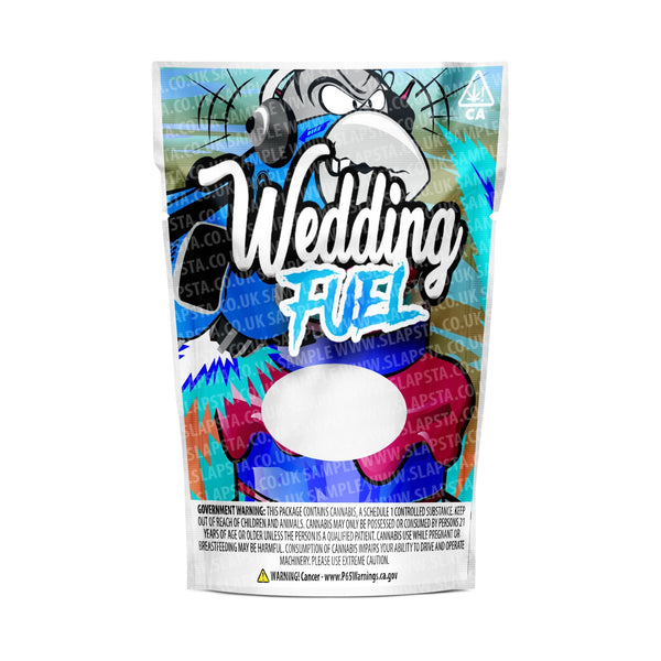 Wedding Fuel Mylar Pouches Pre-Labeled - SLAPSTA