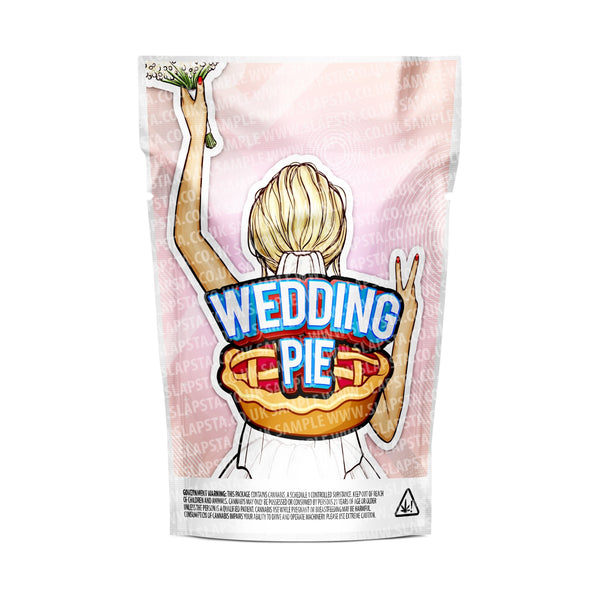 Wedding Pie Mylar Pouches Pre-Labeled - SLAPSTA