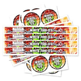 Étiquettes de la souche White Fire OG Pressitin