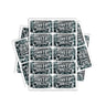 White Rhino Rectangle / Pre - Roll Labels - Pre - Roll (10.16cm x 6.7cm)