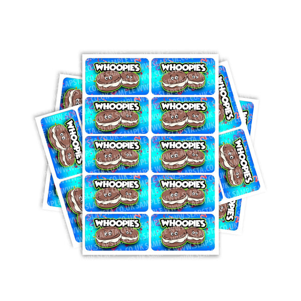 Whoopies Rectangle / Pre-Roll Labels - SLAPSTA