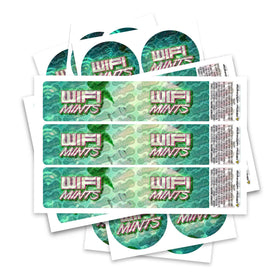 Wifi Mintz Glass Jar / Tamper Pot Label