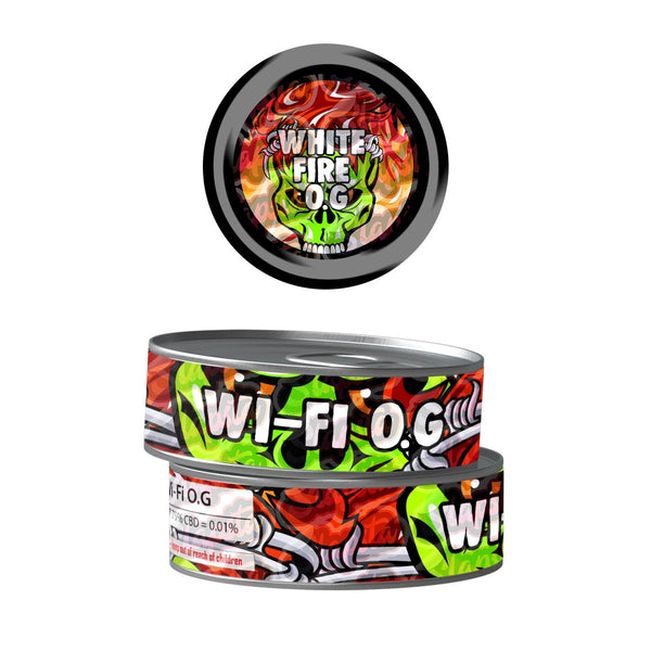 Wifi OG Pre-Labeled 3.5g Self-Seal Tins - SLAPSTA