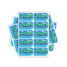 Wookies Rectangle / Pre - Roll Labels - Pre - Roll (10.16cm x 6.7cm)