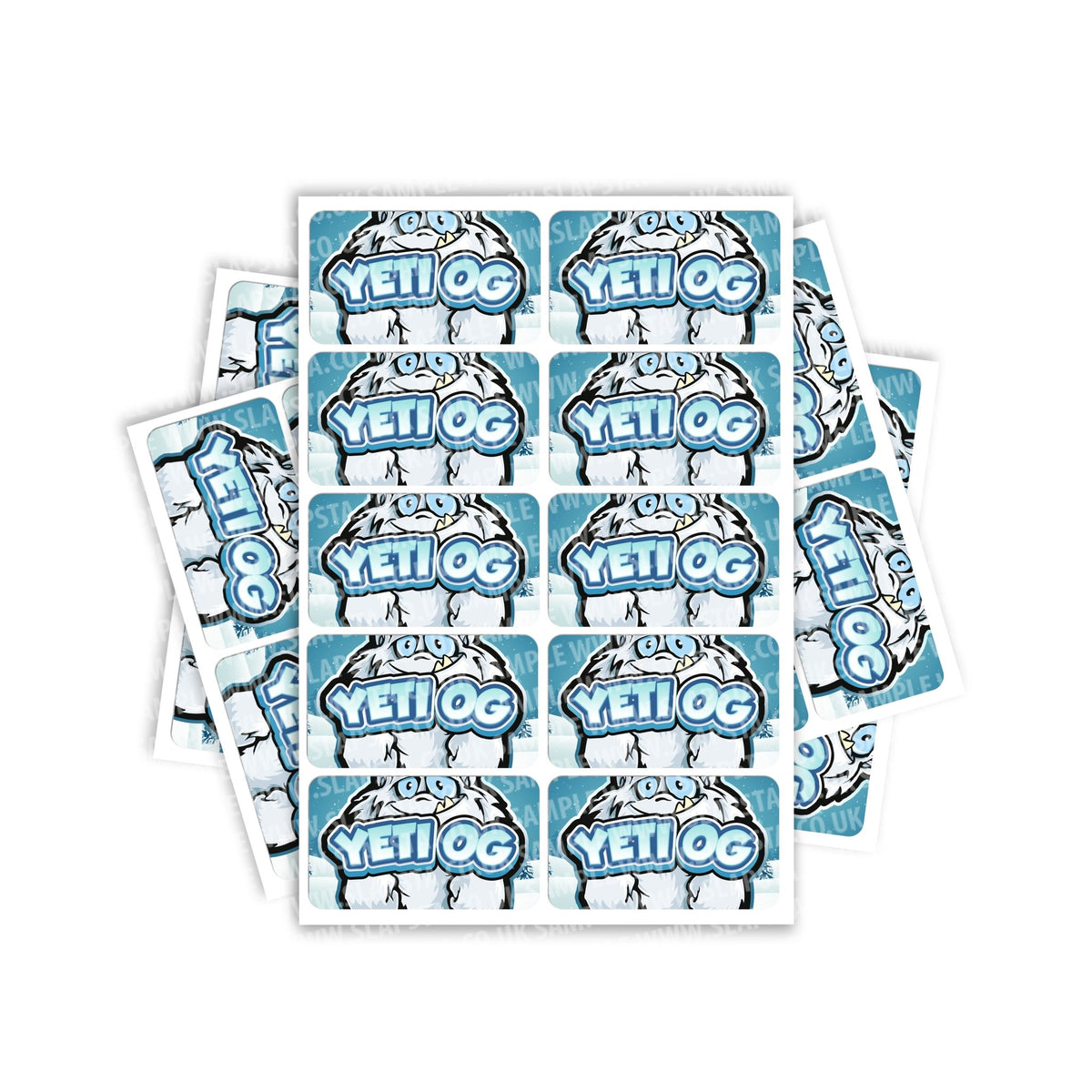 SLAPSTA - Yeti OG Rectangle / Pre-Roll Labels