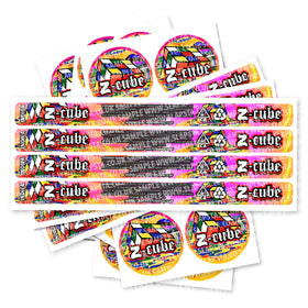 Étiquettes de souches de pressitine Z Cube