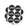 Zkittlez Circular Stickers - 2.5cm