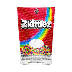 Zkittlez Mylar Pouches Pre-Labeled